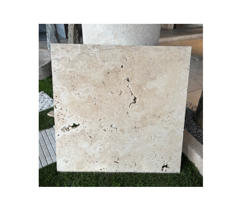 TRAVERTIN 60X60X1.5 CM MIX 2EME CHOIX