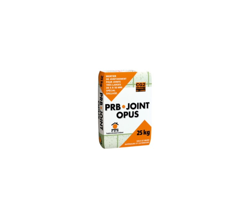 Joint carrelage PRB Joint Opus Ton Pierre 25 kg